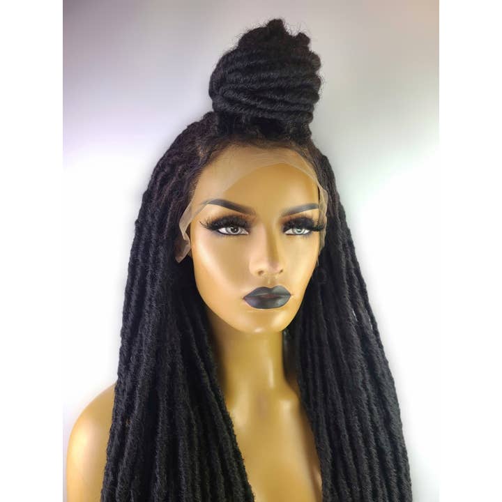 Celebrity Hair for Less - Venta al por mayor Peluca/extensión - Peluca frontal de encaje Soft Locs 30»3