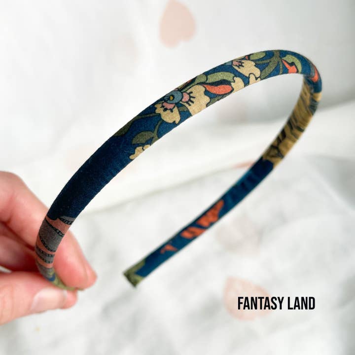 Nine Designs Ltd - Wholesale Fashion headband – women's - Liberty of London Skinny Alice Band Headband for Women Kids2