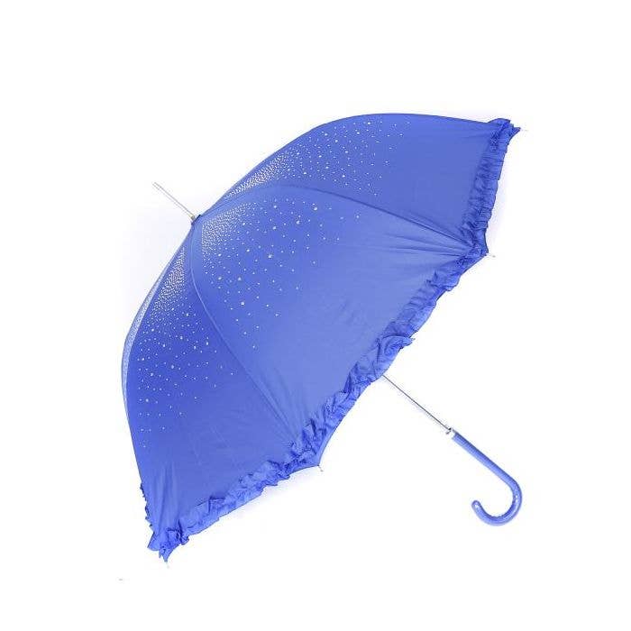 PEACH ACCESSORIES – wholesale Umbrella – Women's – TW09 frilly diamante crystal umbrellas5