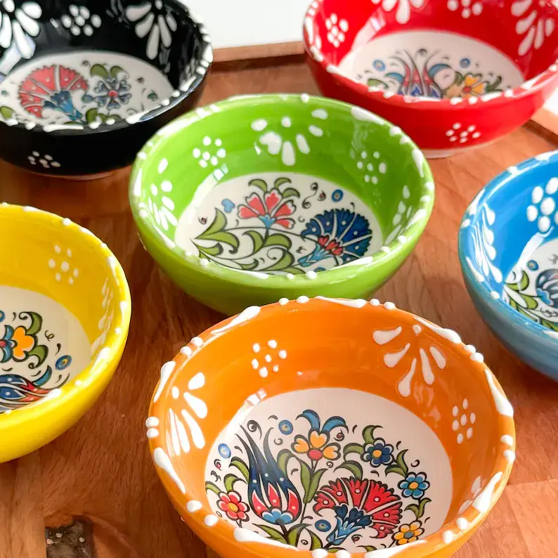 Talavera Florida – wholesale Skål – Grossist Turkiska Cini-skålar1
