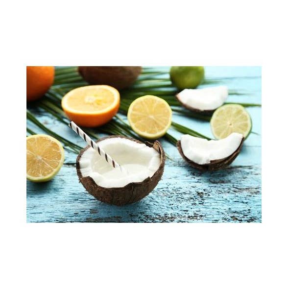 Coconut Citrus Fragrance Oil for candles, wax melts for wholesale by Blossom Oils