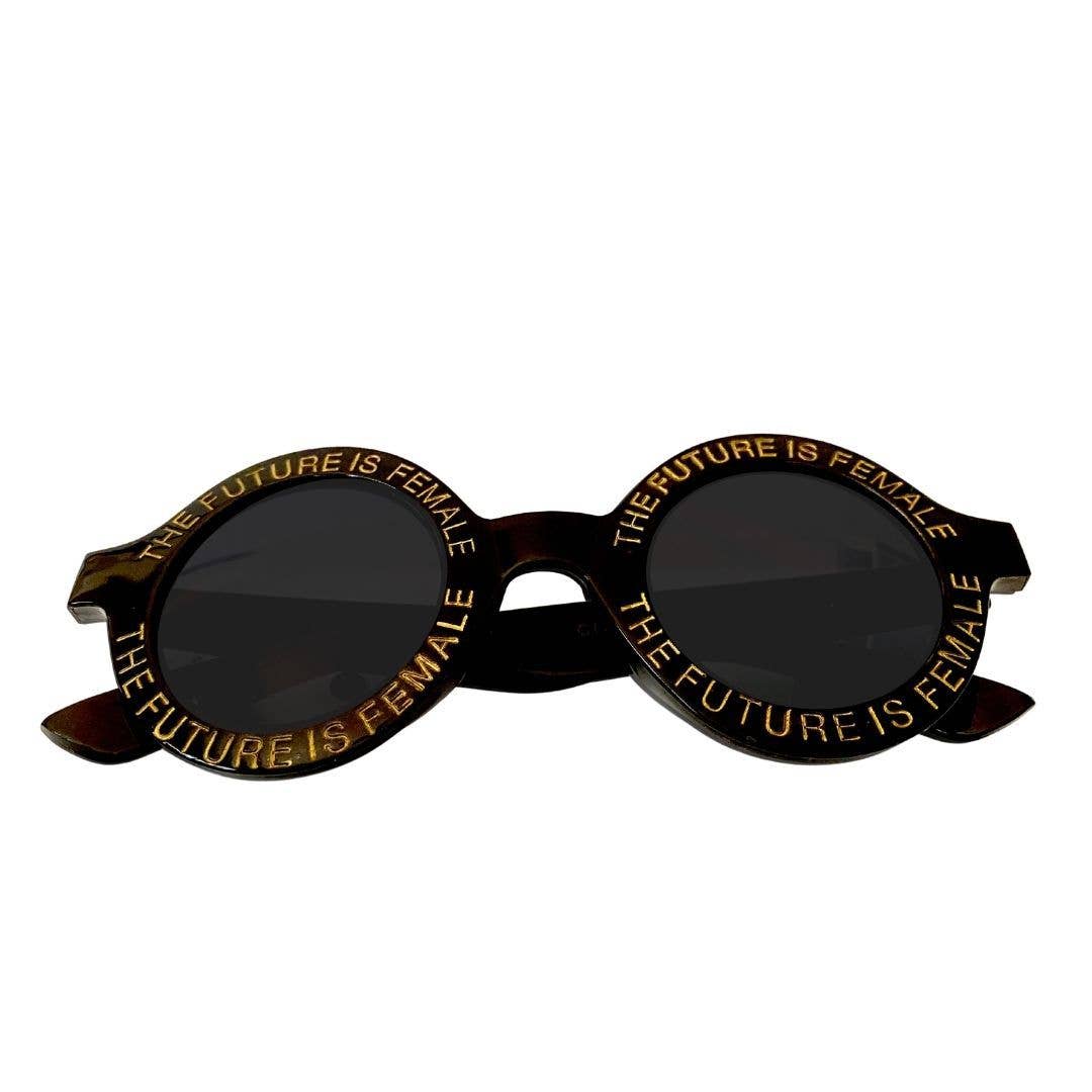 Gleam Eyewear - Wholesale Sunglasses - Women's - Future Is Female Sunglasses | Black1