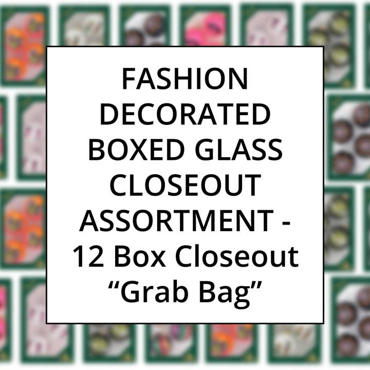 Promo Krebs Fashion Boxed Glass Special Value Assortment (4) for wholesale by The Gerson Companies