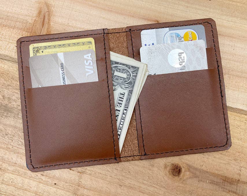 backerton - Wholesale Wallet - Men&#x27;s - King of Hearts - Printmaker Vert Bifold3