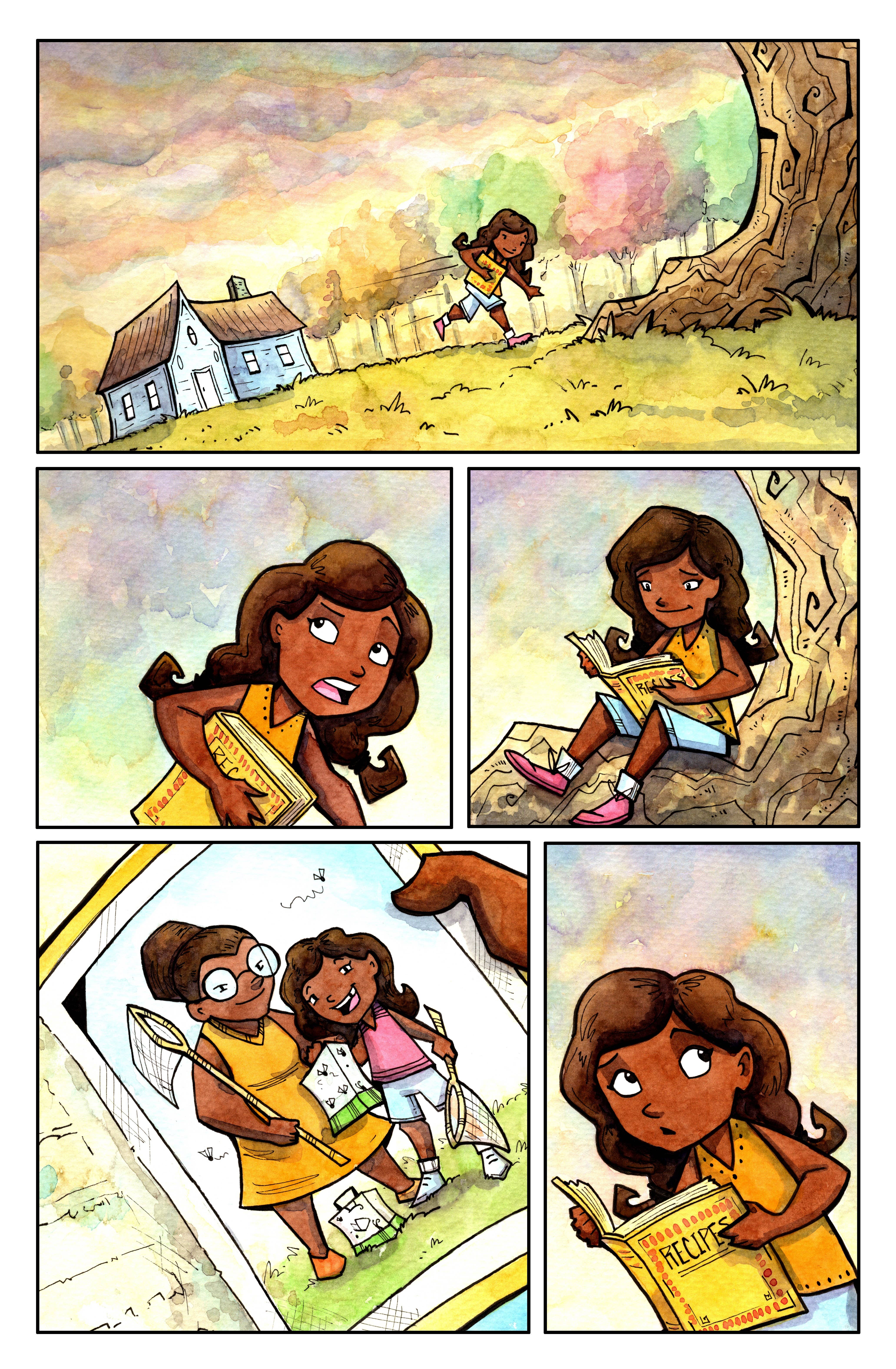 Corinne Roberts Illustration - Wholesale Comic Book - Bug Bites: Special Edition1