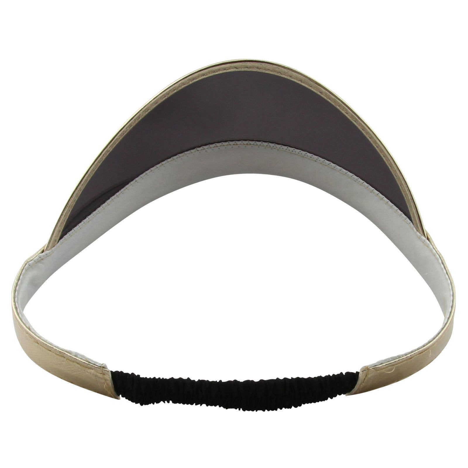 Tribal Trade GmbH - Wholesale Visor - Women's - Visor cap retro shield cap 80s poker cap black/gold2