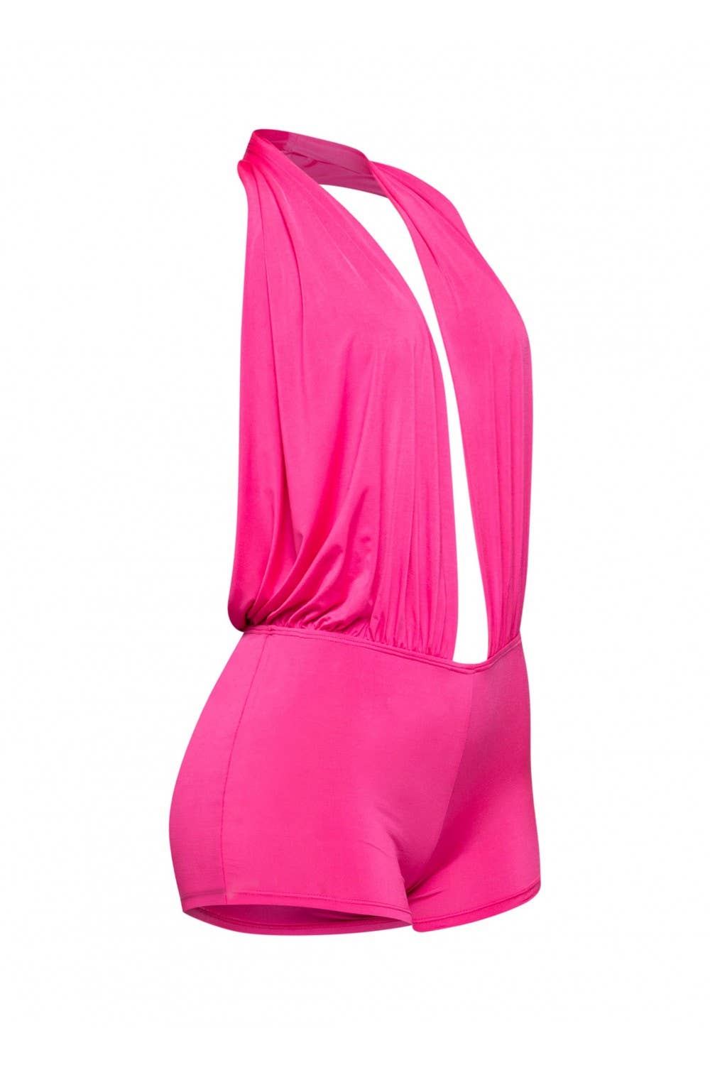 Boswell - Wholesale Romper - Women's - LOW RISE DEEP HALTER NECK ROMPER6