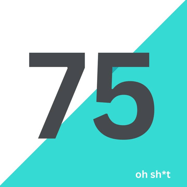 75 Card by Maybugs Designs for wholesale by Maybugs Designs