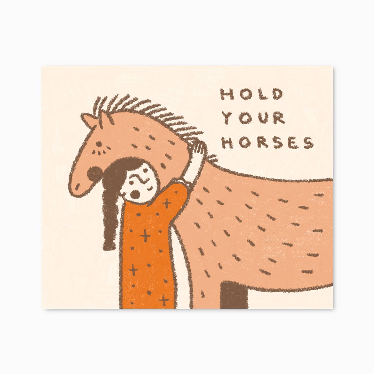 starpokes - Wholesale Sticker - Hold Your Horses Sticker