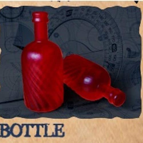 Paquete de 10 fichas de recursos de resina pintada: botella roja para venta al por mayor de Mayday Games