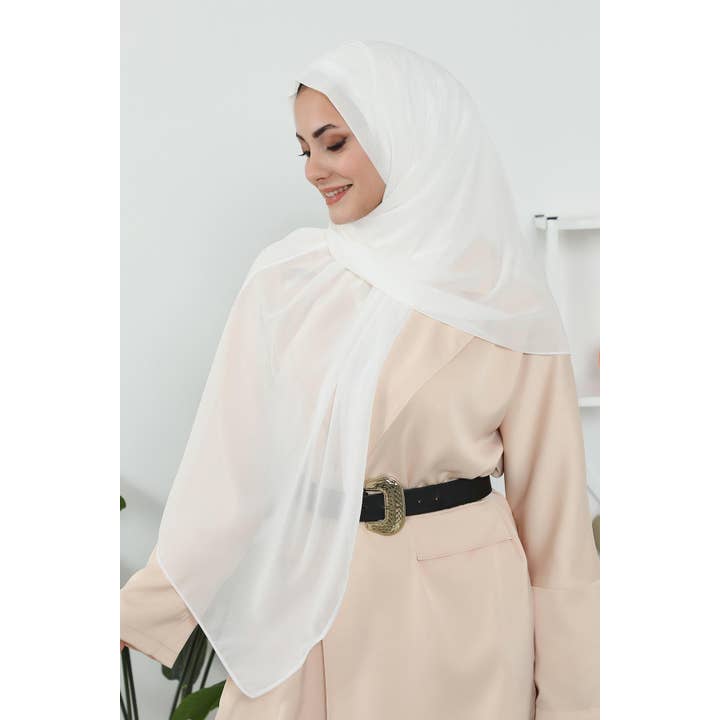 Aisha's Design - Wholesale Hijab – Women’s - Instant Chiffon Shawl Headscarf for Women with Cotton Bonnet Chiffon Turban Cap, Ready-to-Wear Soft Chiffon Shawl Instant Hijab Wrap,PS-4696