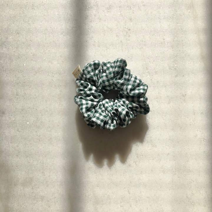 Billy Bamboo – Großhandel Haargummi – Damen – MINI-GINGHAM-HAARGUMMI - neutral14