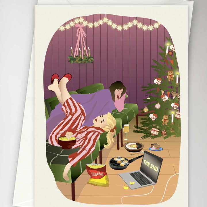 ViSSEVASSE - Wholesale Christmas Card - RESTER & DOVNE DAGE - Kort0