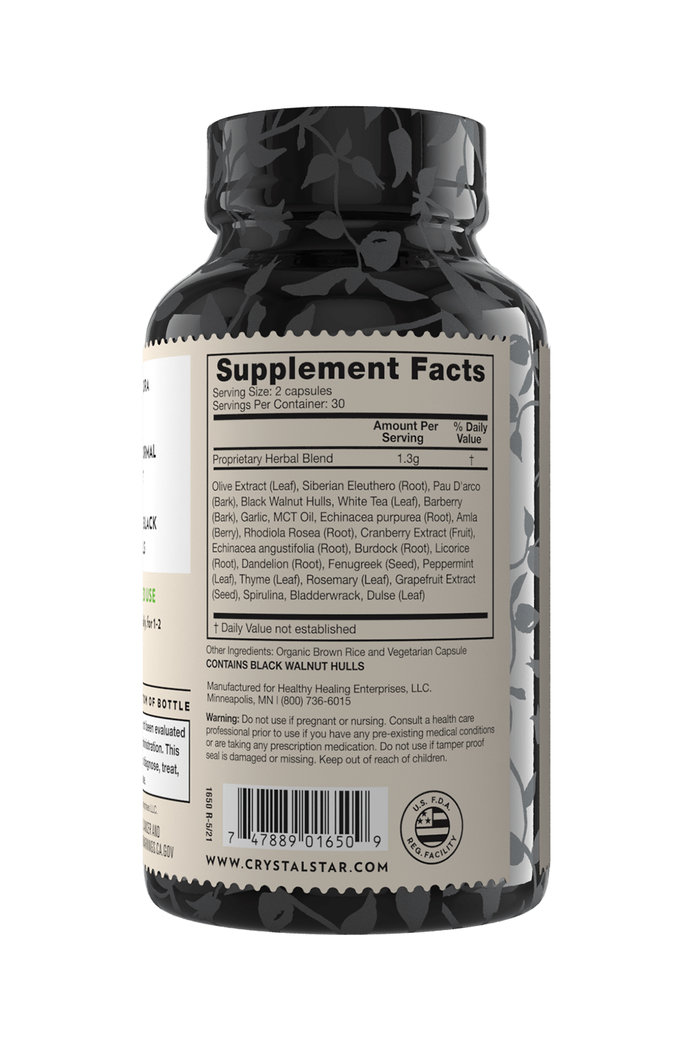 Crystal Star - Wholesale Oral Supplement/Vitamin - Candida Balance2