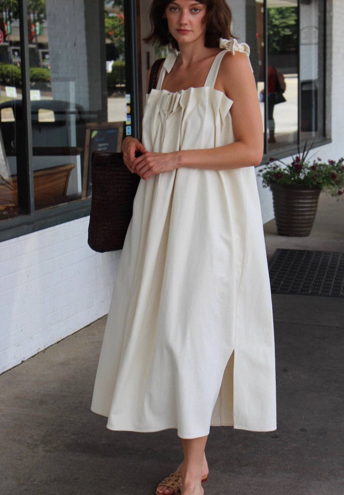 Na Nin - Vendita all'ingrosso Vestito - Donna - Abito Toni in seta intrecciata2