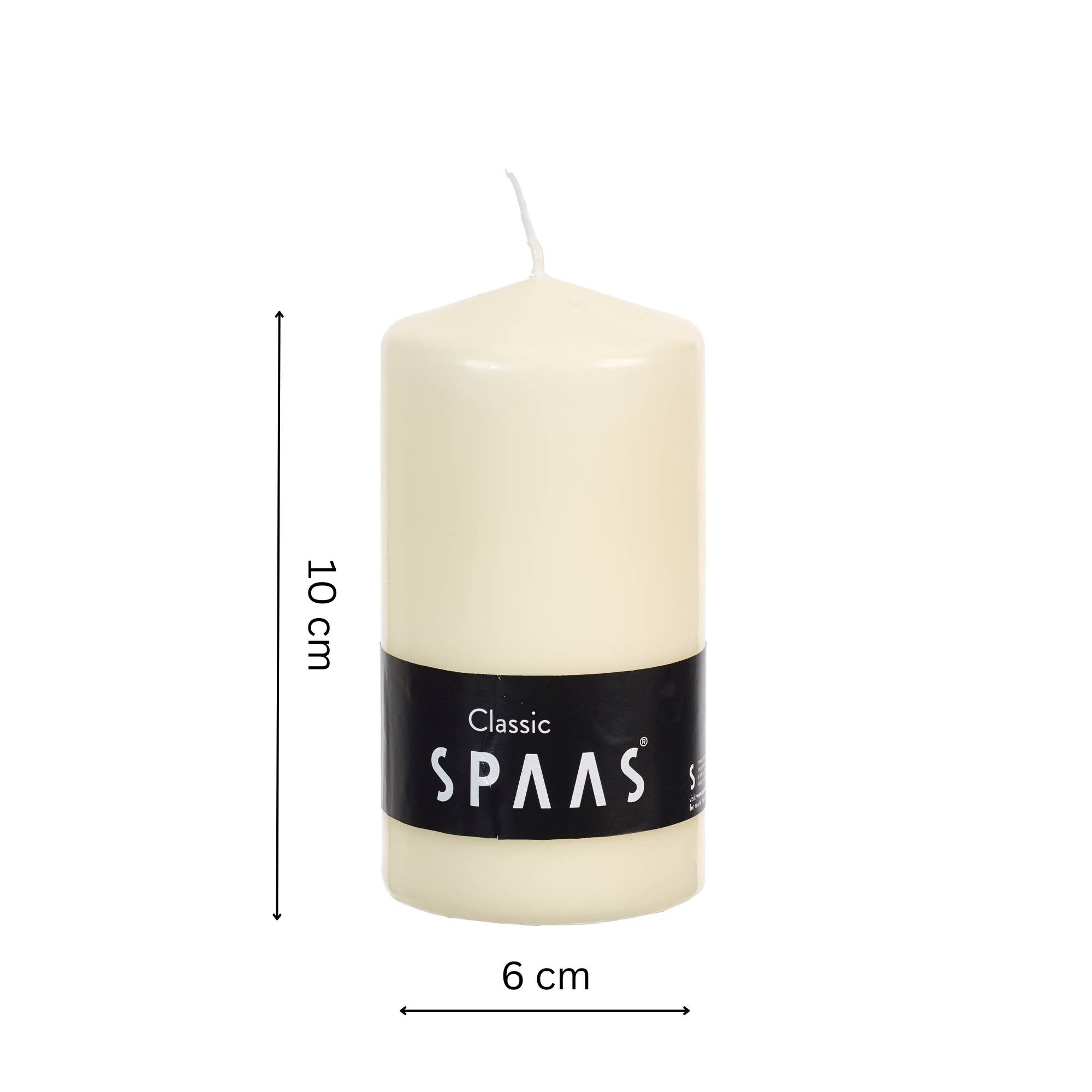 Ivyline – wholesale Pillar candle – Ivory Indoor Non-Drip Pillar Candle (various sizes)0