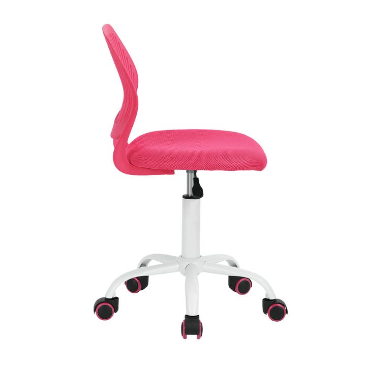 39F Inc. – Großhandel Stühle – Furniturer Carnation Drehbarer Bürostuhl für Jugendliche aus Kunststoff und Mesh3