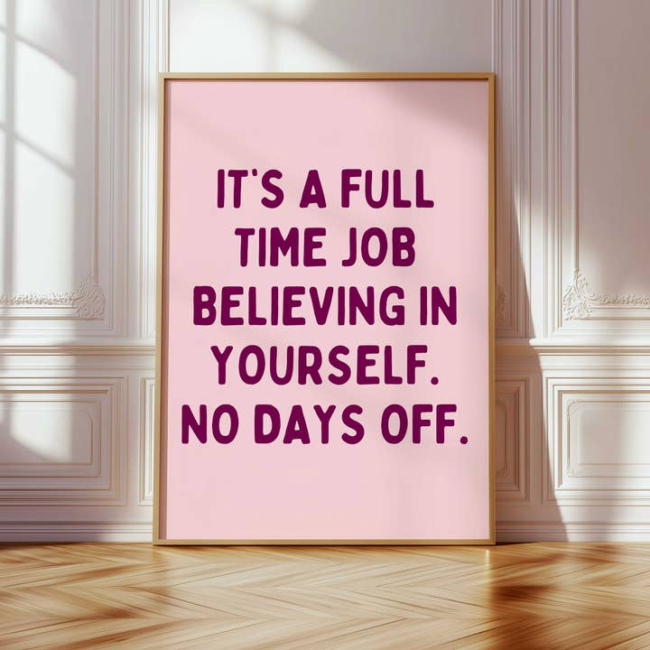 D'LUXE PRINTS - Wholesale Poster - No Days Off Print3