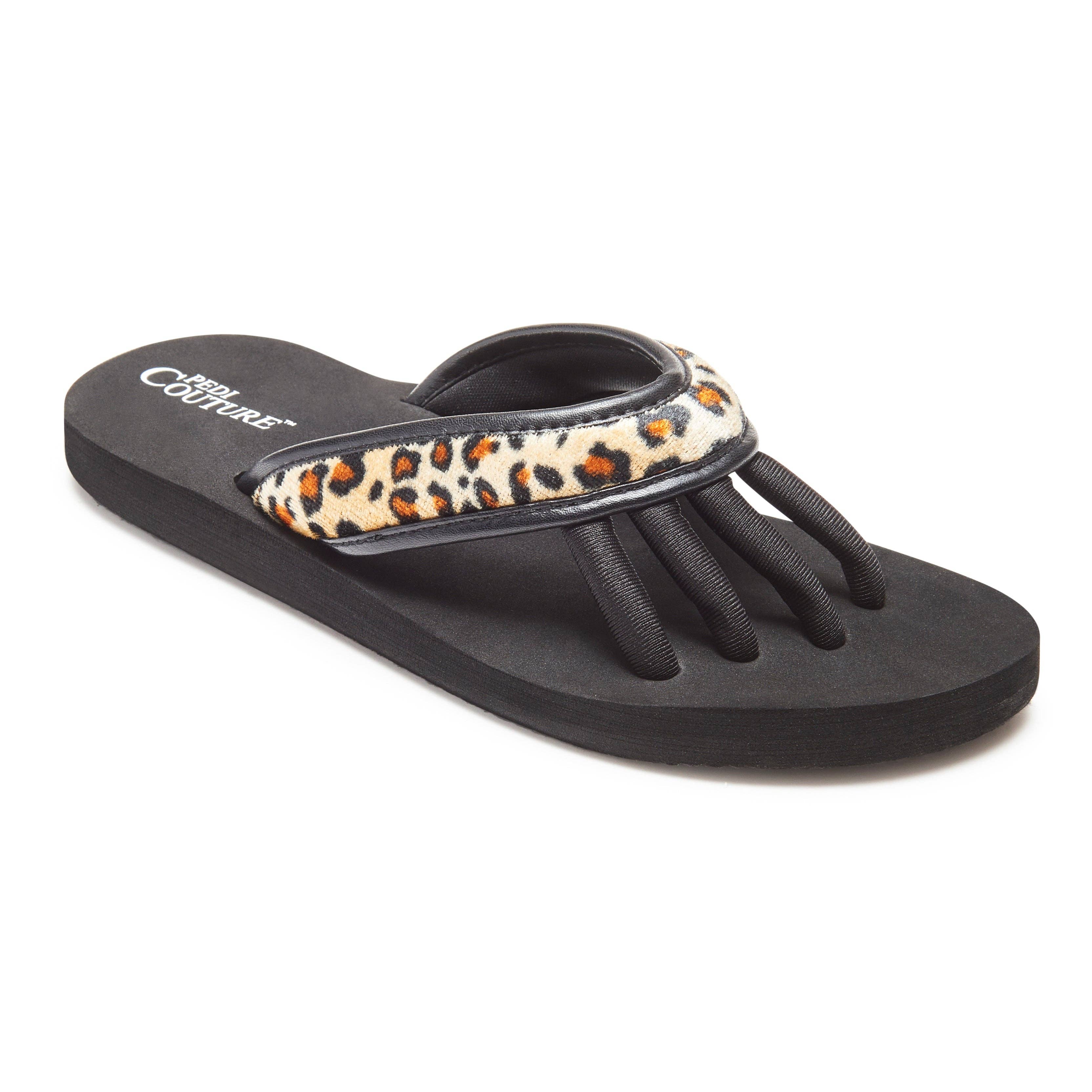 Pedi Couture - Wholesale Sandals - Women's - Leopard  Women's Yoga Toe Separator Sandals4