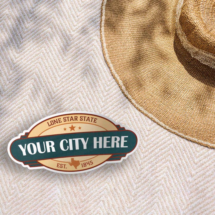 Sentinel Supply - Vendita all'ingrosso Adesivo - Adesivi personalizzati per città - Location Badge Name Drop4