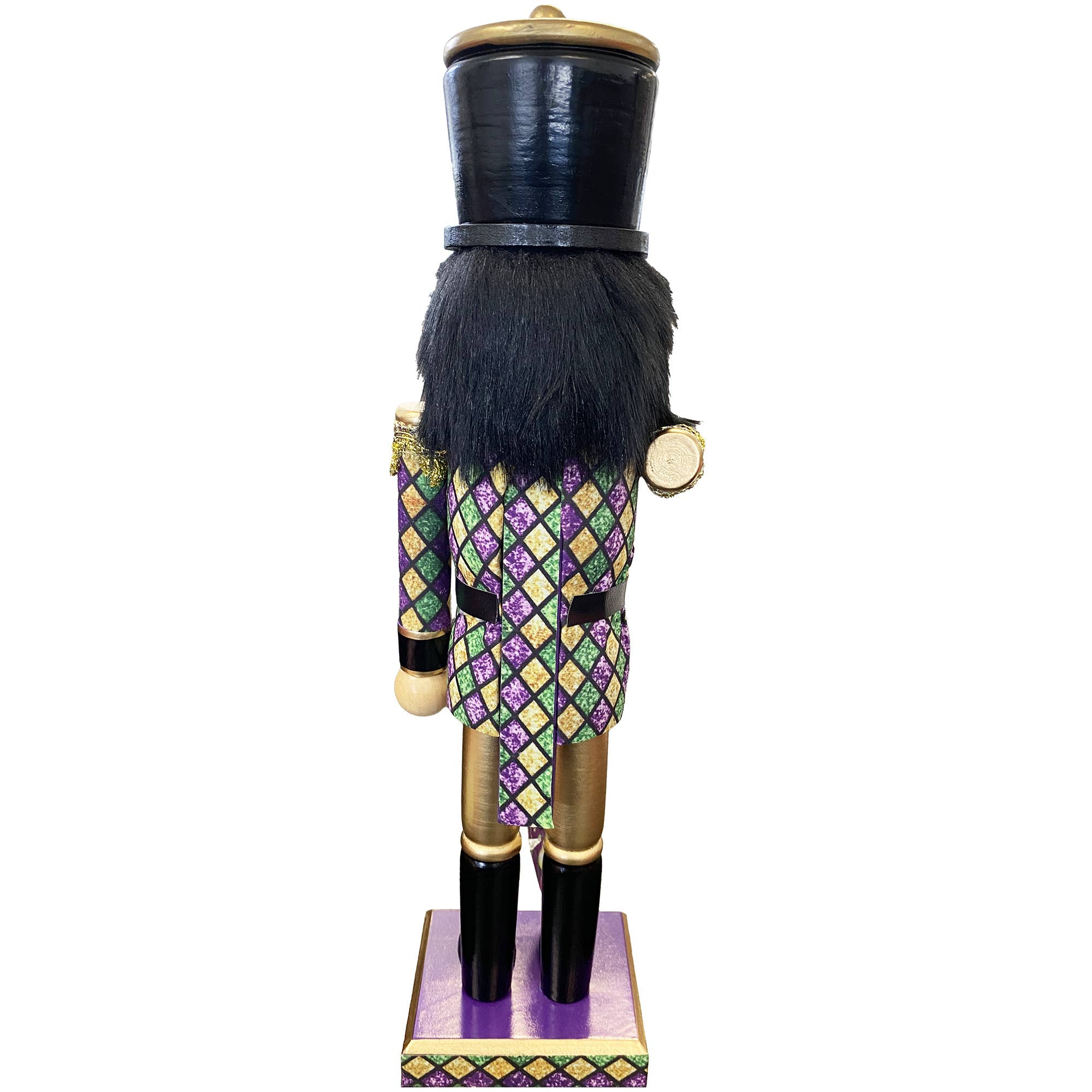 Santa’s Workshop Inc. - Wholesale Holiday Nutcracker - 14" Mardi Gras Bugler Nutcracker3