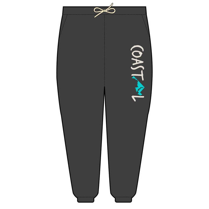 Coastal Maryland Beach Vibe Unisex Fleece Sweatpants for wholesale by Coastal & Midwest State of Mind