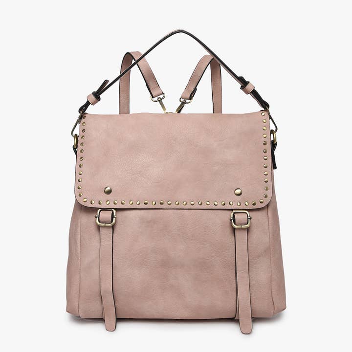 Jen & Co. - Wholesale Backpack - Women's - M2000 Indigo Backpack w/ Studded Details3