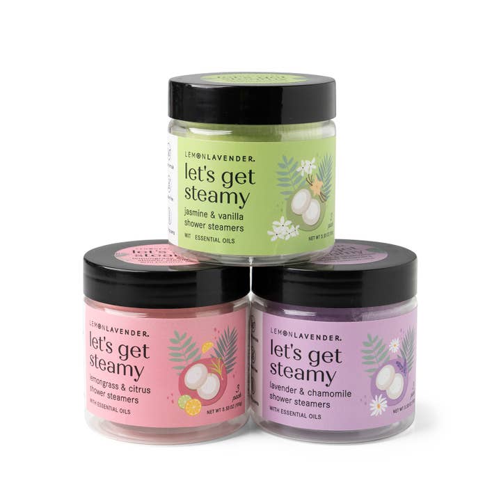 DM Merchandising - Wholesale Shower Steamer/Bomb - Lemon Lavender Shower Bombs 3 pack