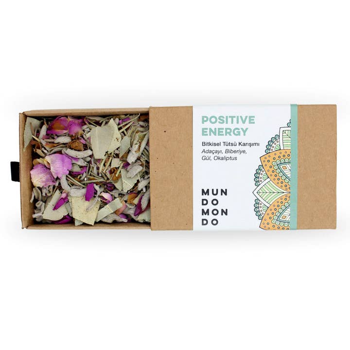 Positive Energy | Mélange d'encens à base de plantes pour la vente par Mamuxa