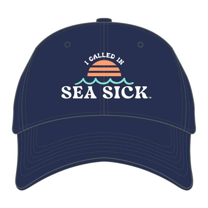 Coast Hippie - Wholesale Baseball Cap - Unisex - Sea Sick Twill Hat0