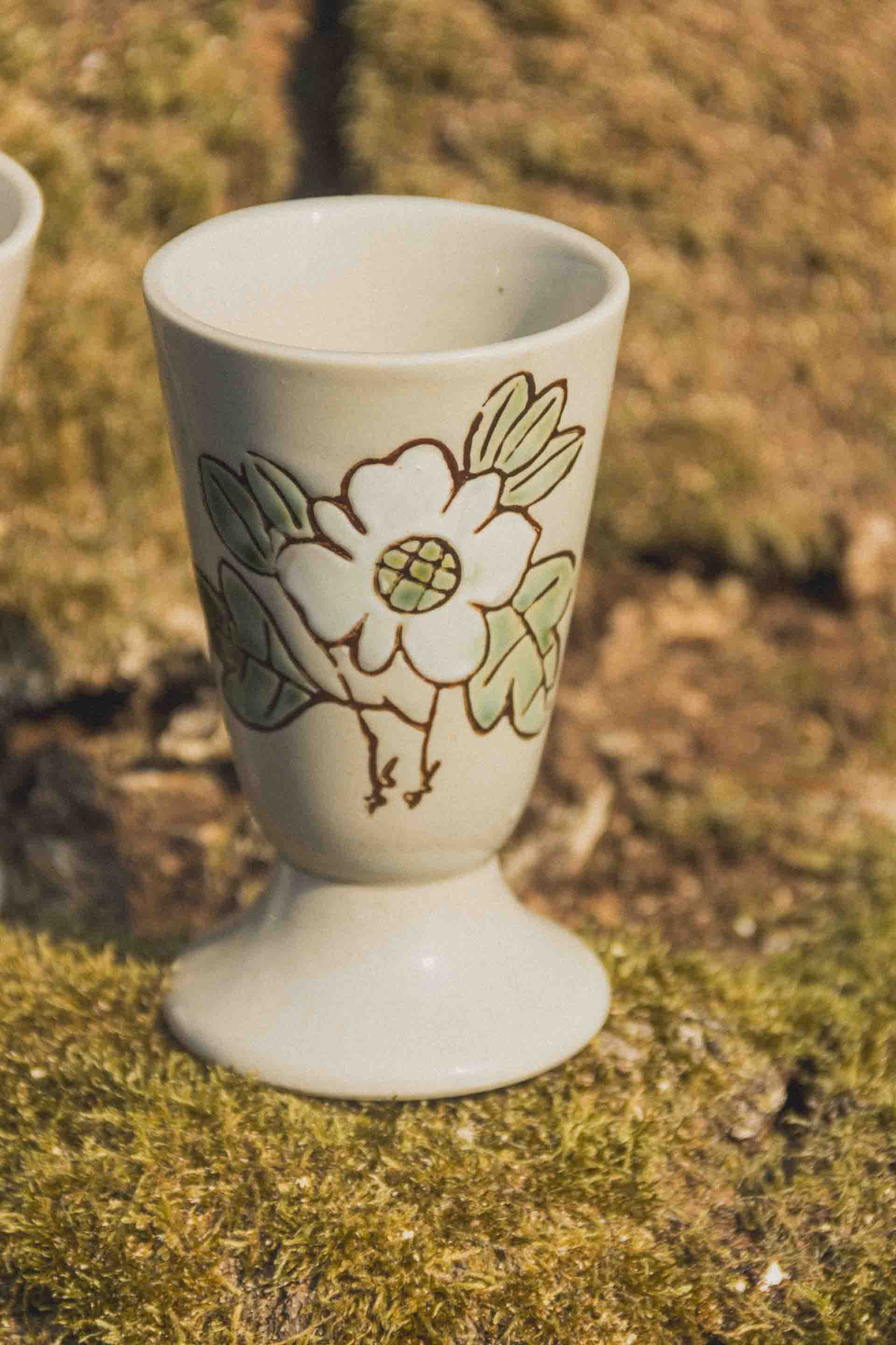 Eloge - Wholesale Drinking Glass/Cup - Mazagran Fleuris1