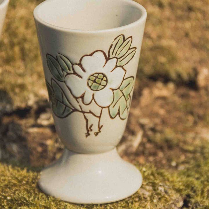 Eloge - Wholesale Drinking Glass/Cup - Mazagran Fleuris1