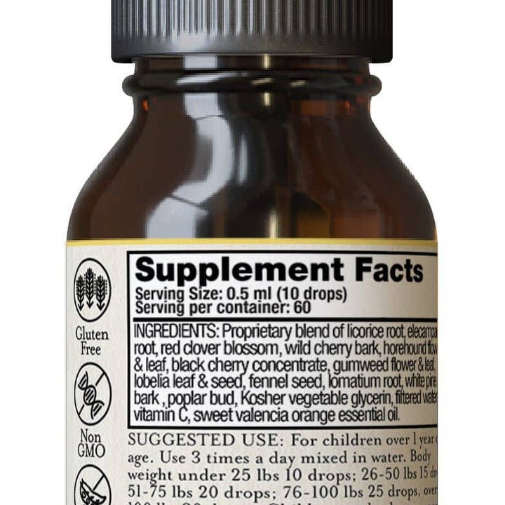 Eclectic Herb - Wholesale Elixir - Herbal Cough Elixir Kids2