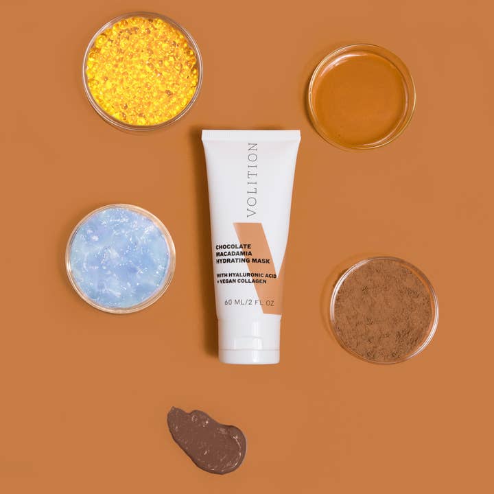 Volition Beauty - Wholesale Skincare Face Mask - Chocolate Macadamia Hydrating Mask7