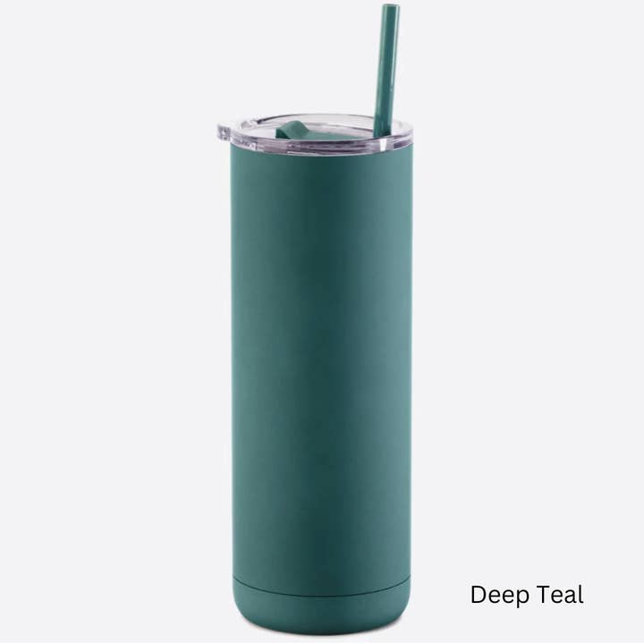 Paisley Grace Makery – wholesale Insulated mug/tumbler – Cursive Name Skinny Soft Matte 20 oz Cups4