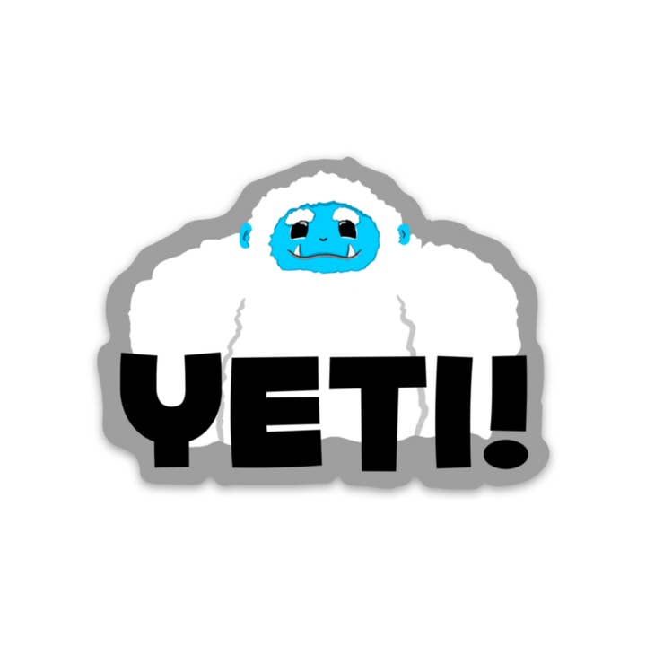 Kevin & Kaia – wholesale Sticker – Yeti - Sticker