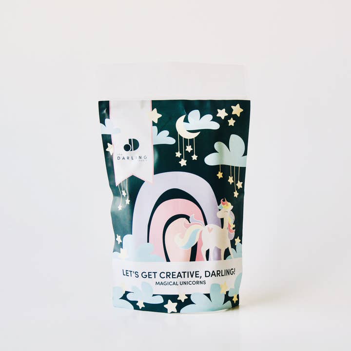 Unicorn Play Dough Kit for wholesale by The Darling Company