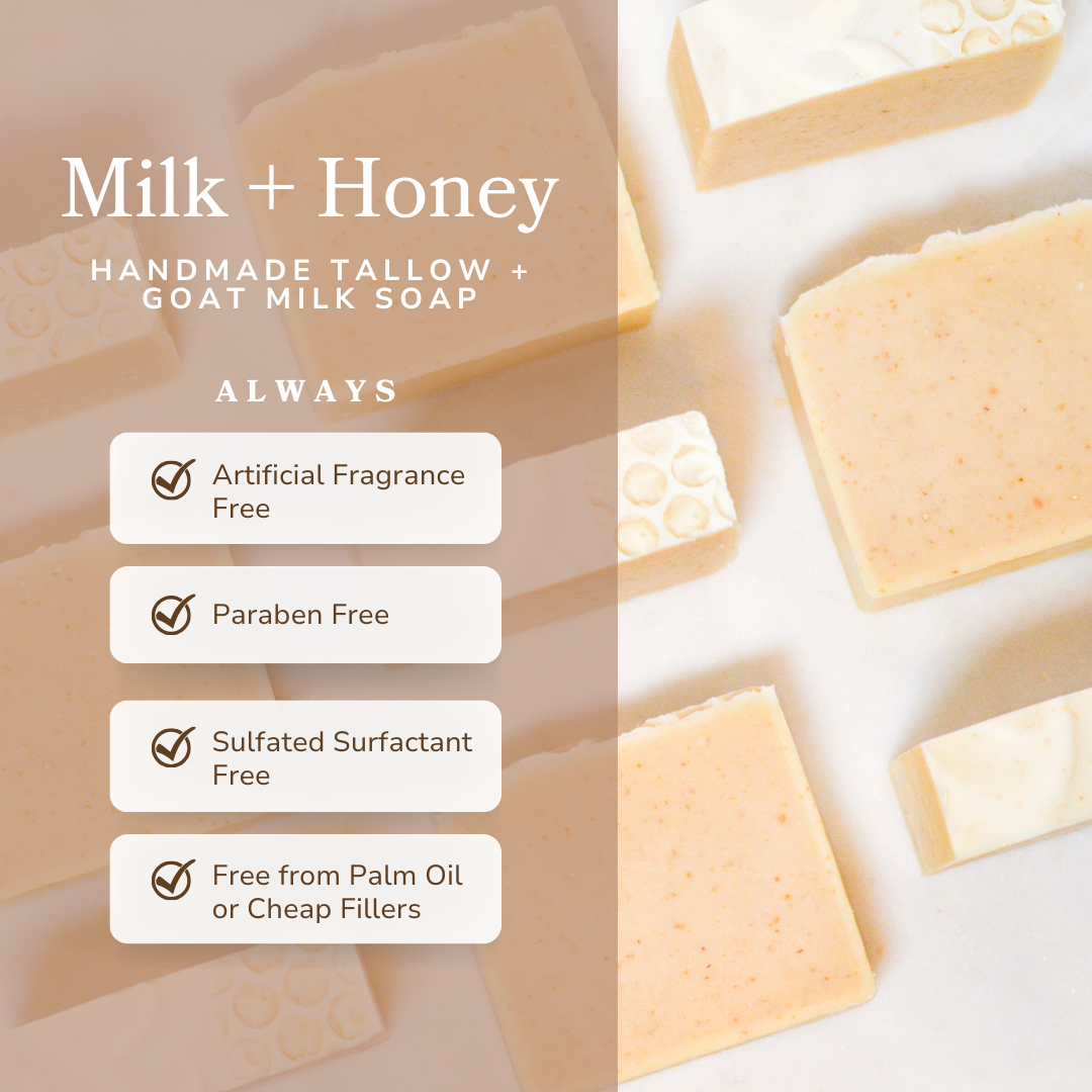 Pretty farm girl - Wholesale Bar Soap - Milk + Honey | G Probiotic Kefir Bar Soap for Sensitive Skin2