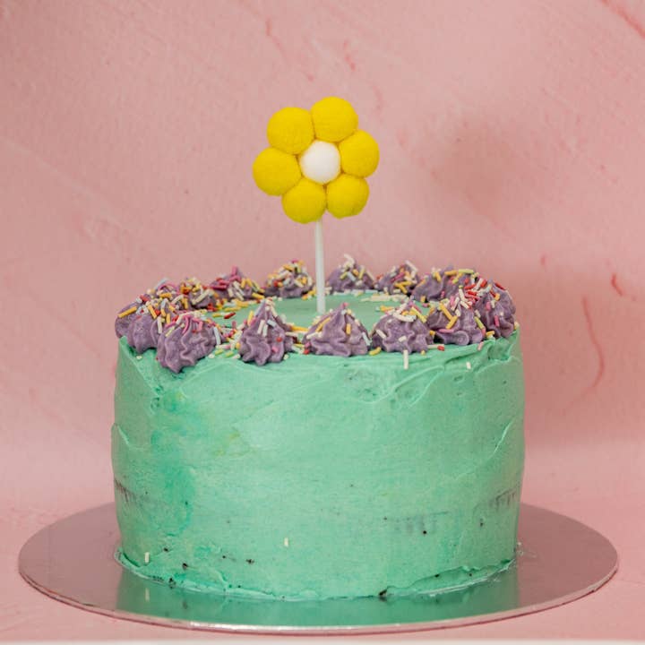 Oh It's Perfect - Wholesale Cake/cupcake topper - Pom Pom Daisy Topper7