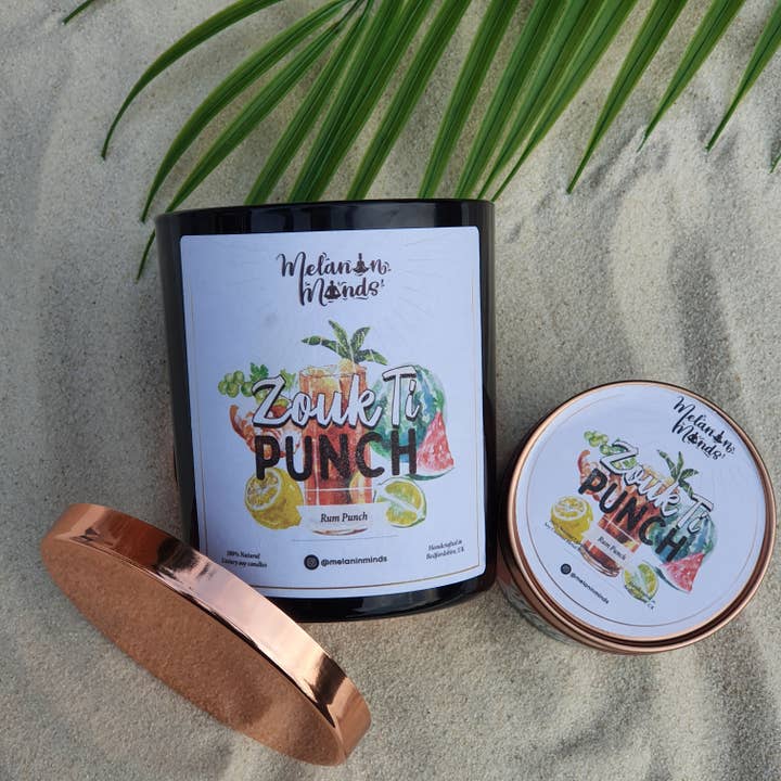 Zouk Ti Punch | Rum Punch Candle for wholesale by Melanin Minds