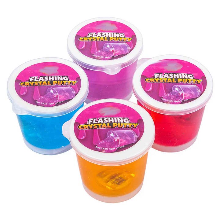 Toyarina - Wholesale Putty/slime – Child - Flashing Crystal Putty For Kids Toy - Assorted1