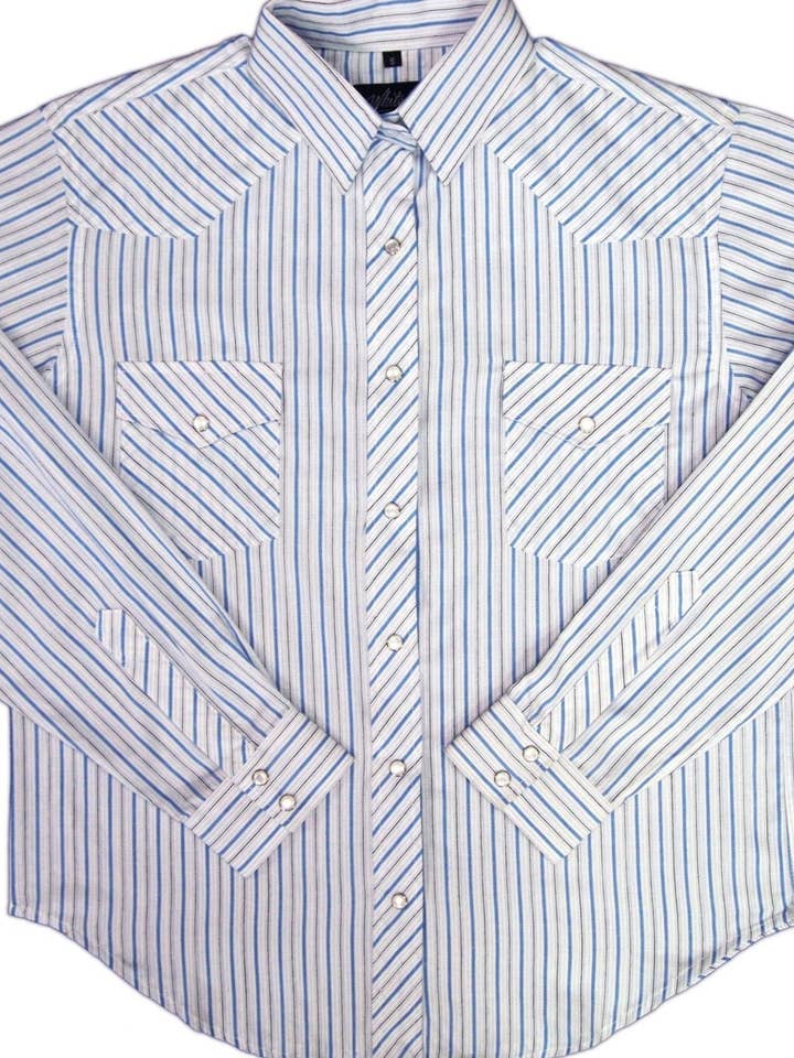 Ladies Multi Stripe <br>221-1118 for wholesale by White Horse Apparel