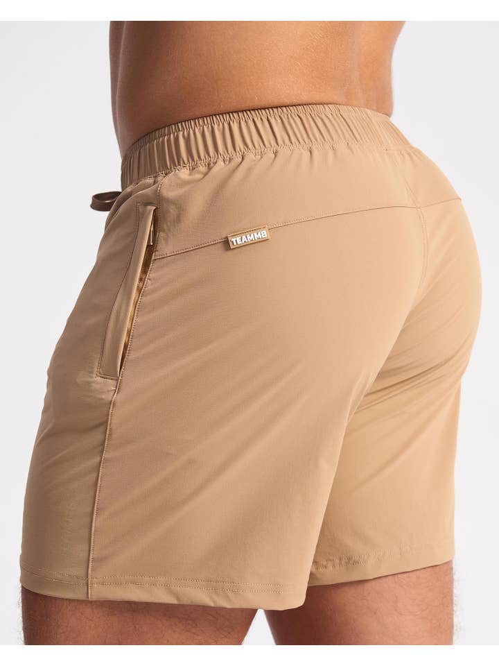 TEAMM8 - Wholesale Athletic shorts – Men's - Bolt 5" Short - Tan3