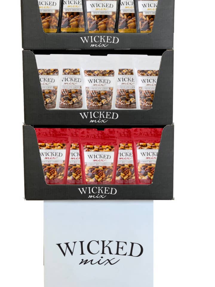 Wicked Mix Présentoir de Base 3 saveurs (disponible le 29/10) pour la vente par Moonlight Mixes