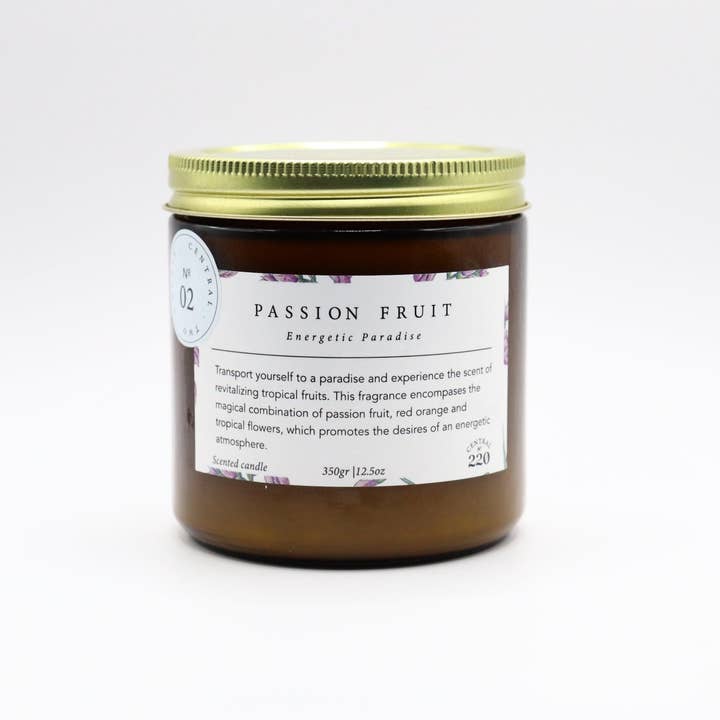 Central 220 - Wholesale Jar/Filled Candle - 02 | Energetic | Passion Fruit Candle | Scented Candle