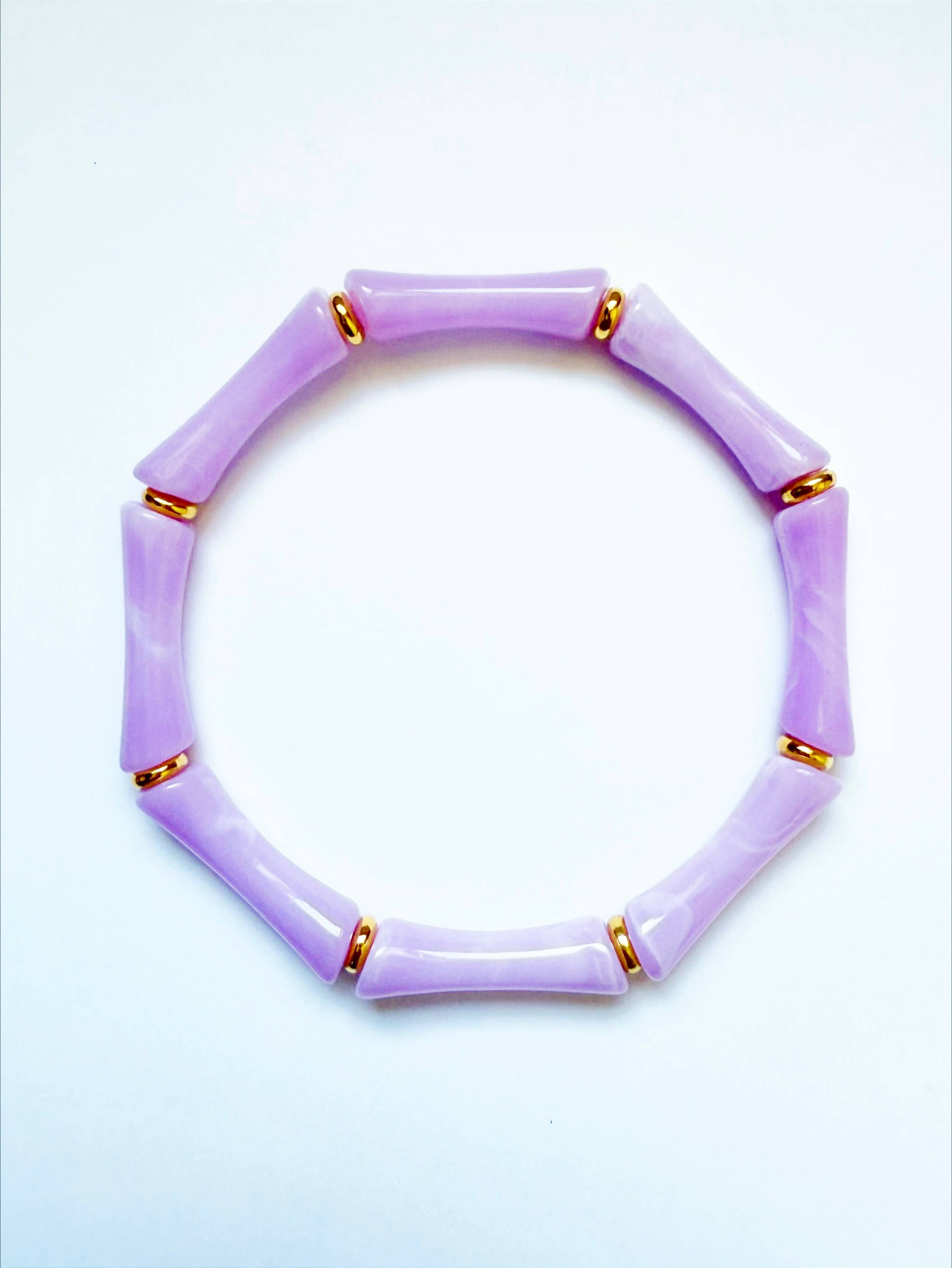 Sandy + Rizzo – wholesale Beaded bracelet – Bamboo Acrylic Bracelets16