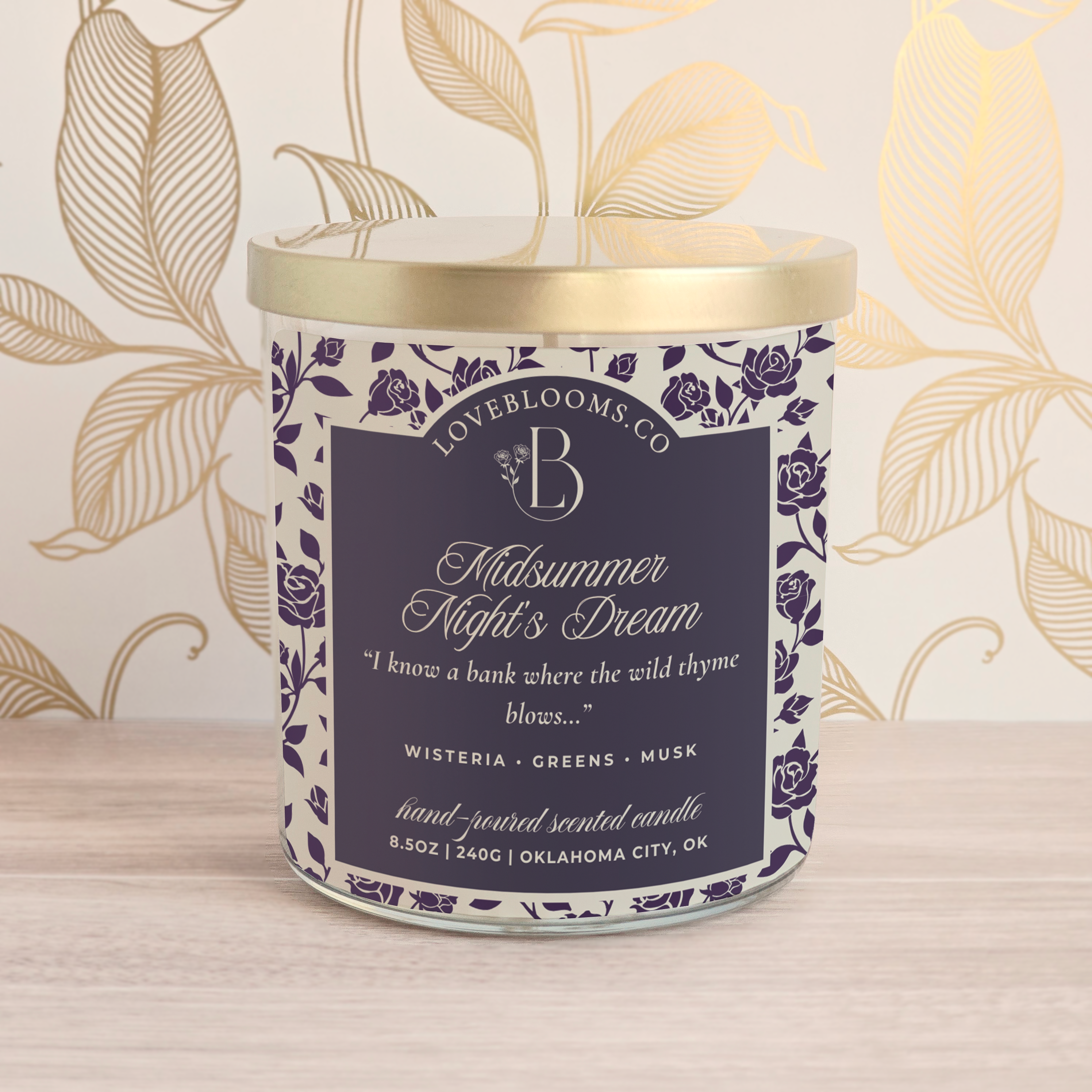 Love Blooms - Wholesale Pot/gevulde kaars - Midzomernachtdroom | Geurkaars3