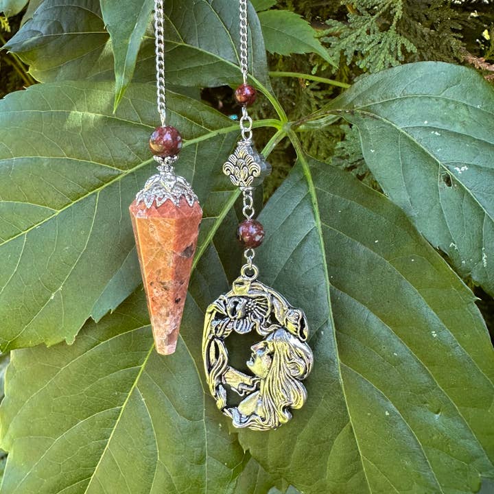Glorious Healing Crystals - Vendita all'ingrosso Attrezzatura per meditazione - Pendolo Rosophia Azeztulite, Sophia dea della saggezza