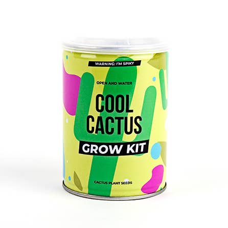 Gift Republic - Vendita all'ingrosso Vasi per piante - Cool Cactus Grow Tin