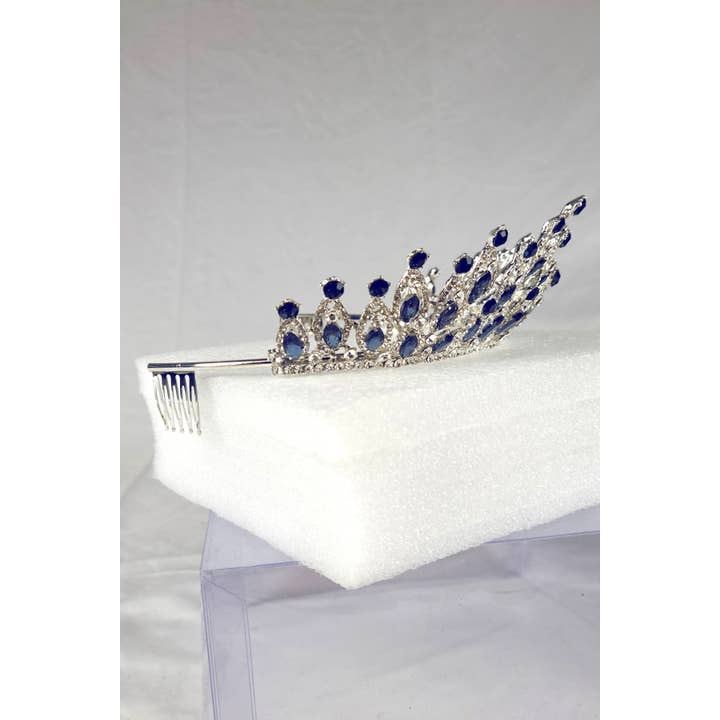 Chicas - Wholesale Tiara - Women's - Tiara with jewel rhinestones, one size fits all HT97411